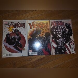 Venom #2 First Print (2011) Tony Moore Marvel Comics ASM #300 Homage + 3 & 4